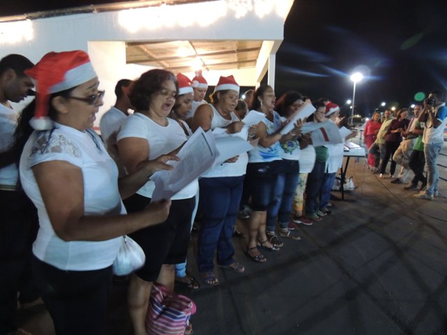 Cantata foi uma das atrações da abertura da programação de Natal em Paço do Lumiar