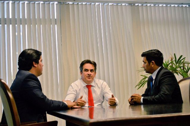 Com a decisão, Fufuca e Wellington (na foto com o presidente nacional do PP, senador Ciro Nogueira) seguem no comando do partido no Maranhão e em São Luís, respectivamente 