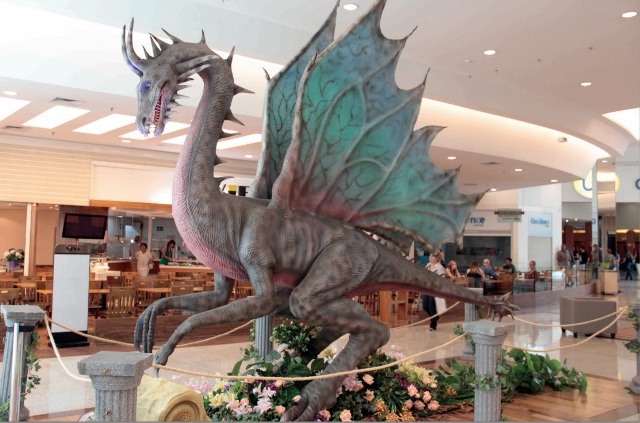 Exposição internacional “Dragões”, vem recebendo em média mais 150 mil pessoas por semana
