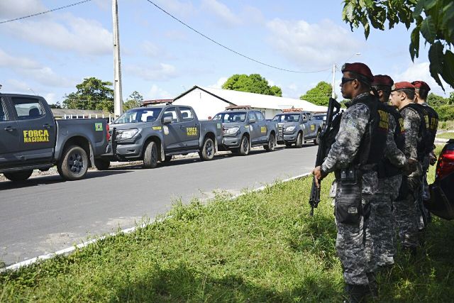 Tropa da Força Nacional de Segurança Pública chegou a São Luís por terra