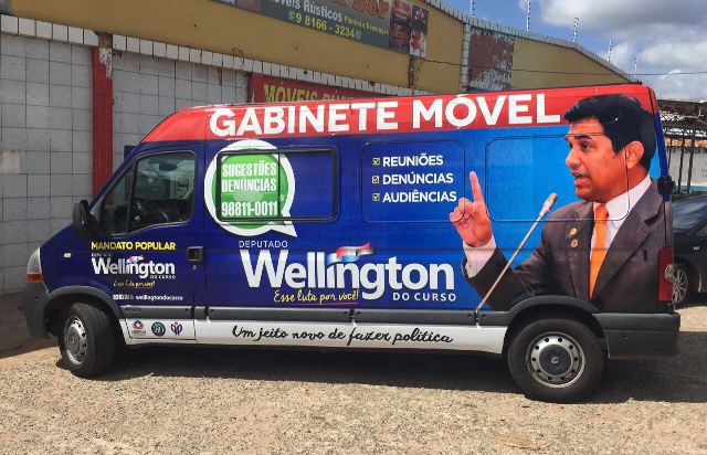 Gabinete Itinerante do deputado Wellington levará à comunidade, nos bairros periféricos da cidade, as ações do do parlamentar