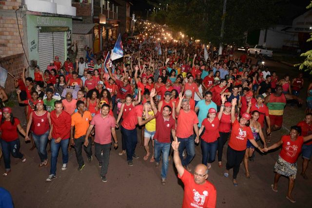 Zé Inácio abordou as intenções de voto da população bequimãoense e  destacou o apoio da militância na campanha