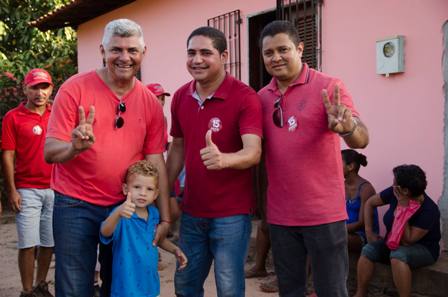 Zé Martins com o deputado e aliado Zé Inácio