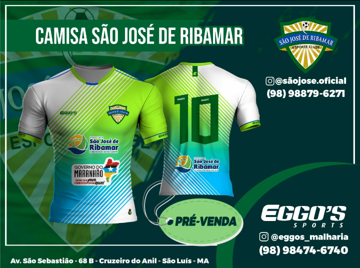 ebb tide opening cool São José de Ribamar Esporte Clube estreia novo uniforme contra o Moto Club,  neste domingo - Daniel Matos