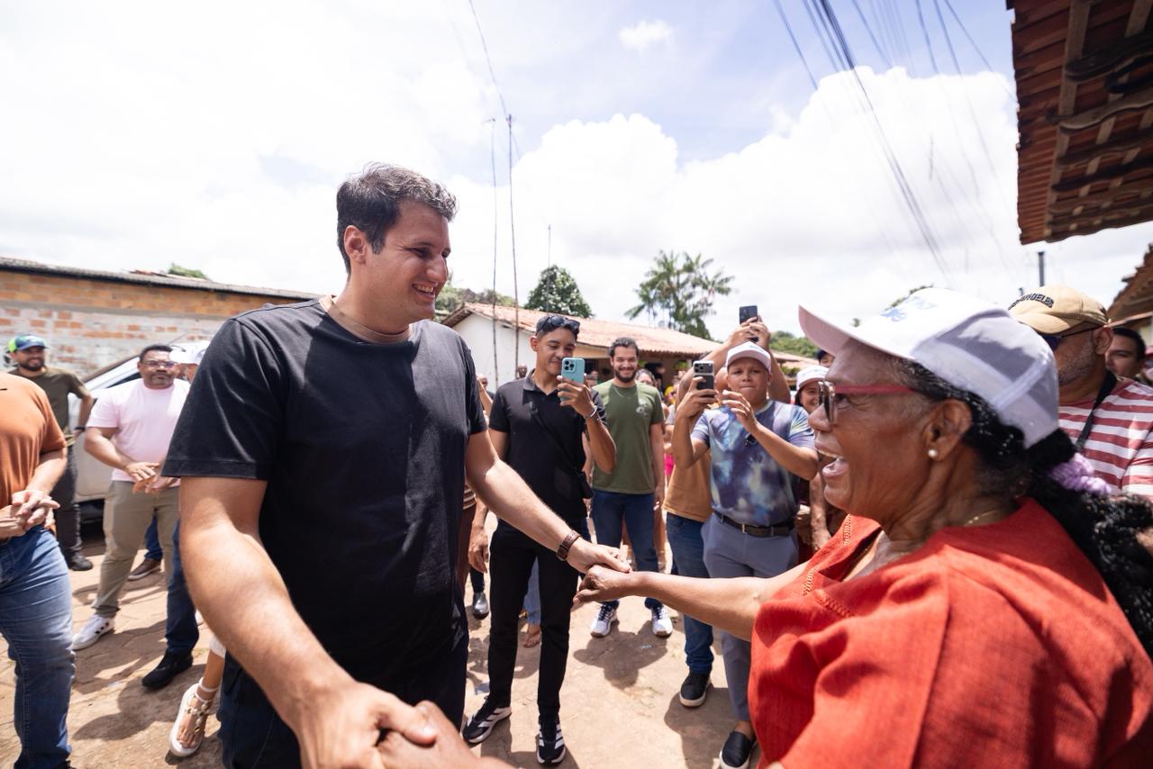 Orleans Brandão é recebido por comunidades de São José de Ribamar em apoio à sua pré-candidatura