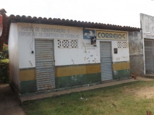 Fechada precária dos Posto dos Correios agora, fechado. (foto/M.Rodrigues)