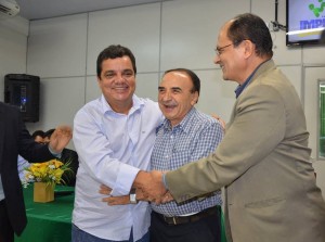 Hamilton Miranda, Sebastião Madeira e Luís Porto (Foto/Fábio Barbosa)
