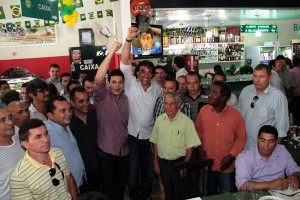 Senador Lobão Filho na Região dos Cocais (Foto/Divulgação)