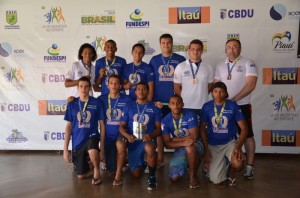 Equipe de Handebol Masculina da Universidade Ceuma 