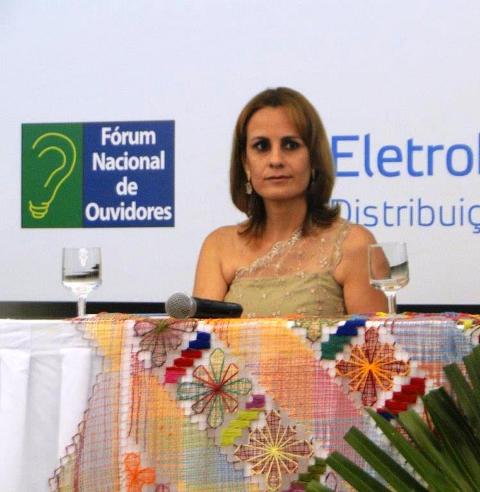 Marcia Lins, presidente do Conselho Nacional de Ouvidores e Ouvidora da Cemar