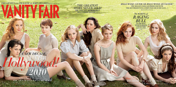 reprodução da capa da Vanity Fair