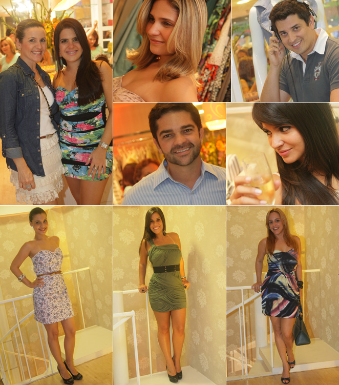 A multimídia Guga Fernandes fez questão de prestigiar Caroline Ferrazzi; Simone Soares Bacelar; DJ Macau; Fred Guerra; Janaína Braga; Vivianny Lima, Camila Ramos e Paula Parise, as três de looks Officina.