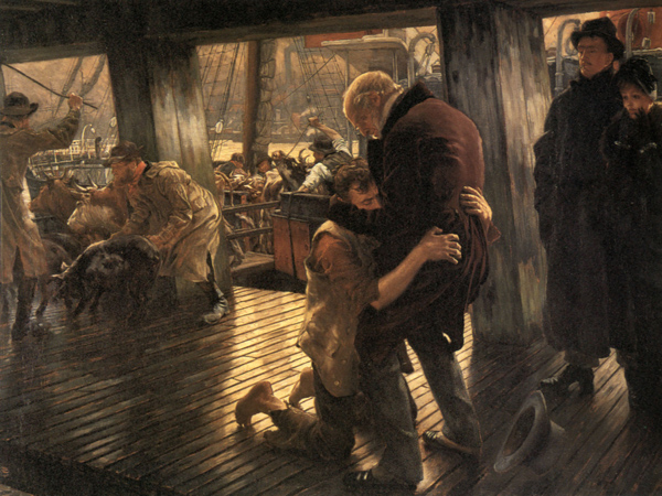 "O Filho ´Pródigo", tela do pintor francês James Tissot, inspirada na parábola bíblica, é a ilustração escolhida para acompanhar o texto de Bruno Duailibe. 