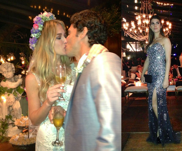 Fiorella Mettheis e Flávio Canto, os noivos badalados do fim de semana / e Jessika beirão, que brilhou na boda a bordo de um longo Elle Jolie. 