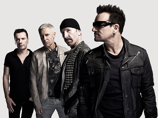 U2 photographed by John Wright