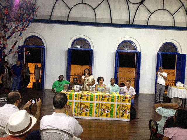 Lançamento dos livros das coleções Narrativas quilombolas e Luta e resistência quilombolas na Casa do Maranhão. Foto: Divulgação