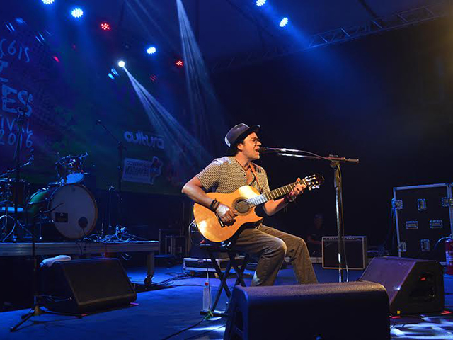 Paulinho Moska em Barreirinhas. Foto: Divulgação