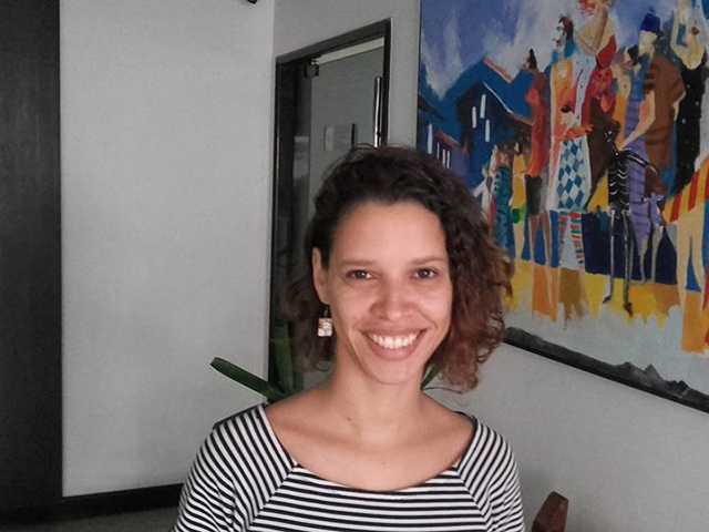 Camila Grimaldi, diretora da Galeria Trapiche (Praia Grande). Foto: Divulgação