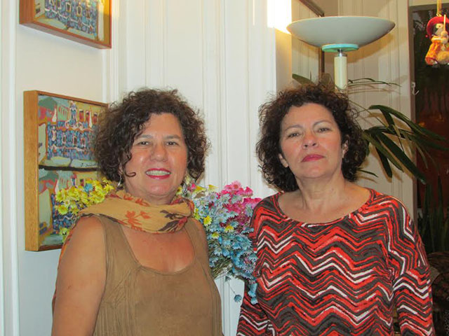 Elza Ribeiro e Mara Welferinger. Foto: Divulgação