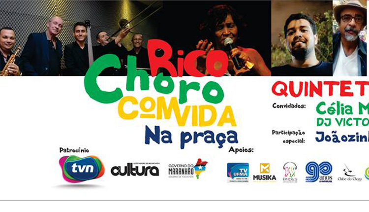 Quinteto Bom Tom, Célia Maria, DJ Victor Hugo e Joãozinho Ribeiro. Foto: Divulgação