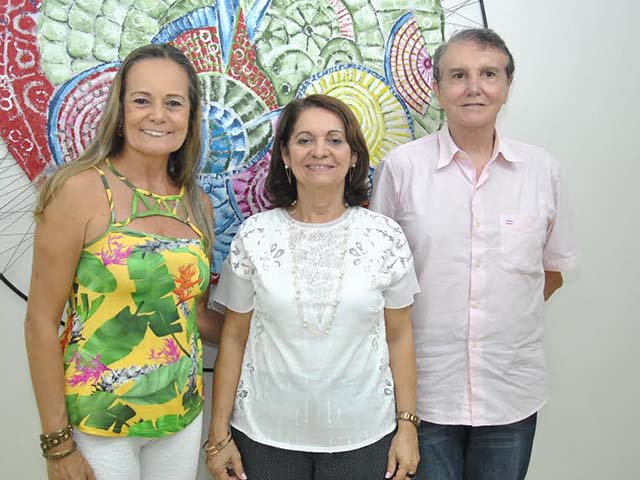 Lúcia Nascimento, Nair Portela e Rubem Ferro. Foto: Divulgação